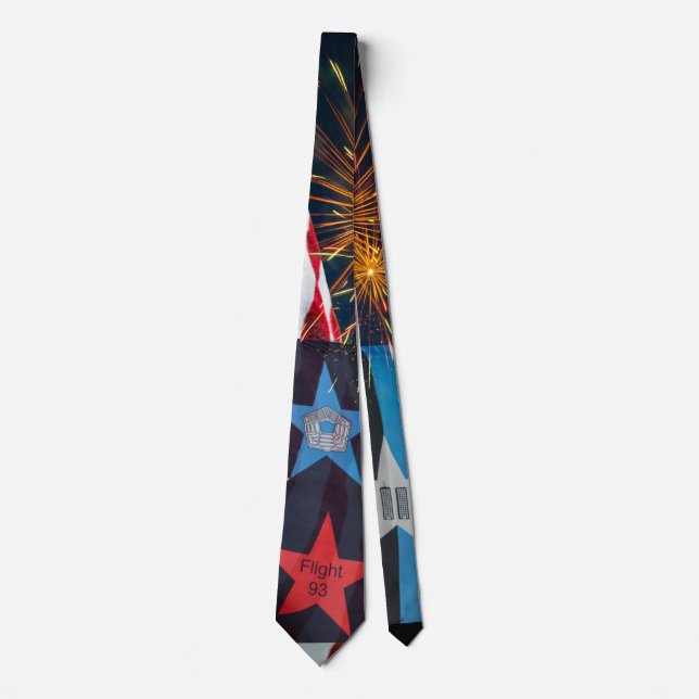 National Remembrance Grouping Neck Tie (Front)