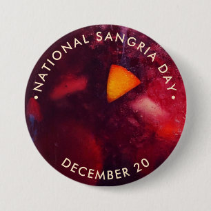 National Sangria Day 3 Inch Round Button