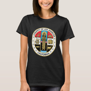 National Seal Of Los Angeles County California Usa T-Shirt