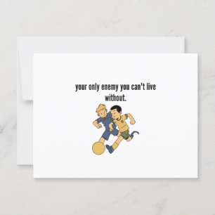 National Siblings Day brothers Postcard