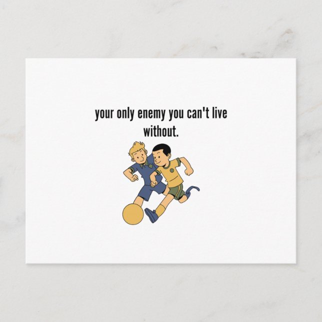 National Siblings Day brothers Postcard (Front)