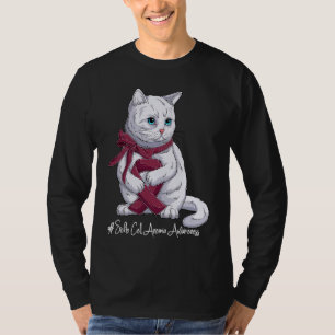 National Sickle Cell Anemia Awareness Month Burgun T-Shirt