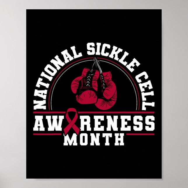 National Sickle Cell Awareness Month  Poster (Front)