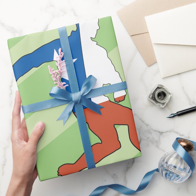 National Soccer Player Wrapping Paper (Creator Uploaded)