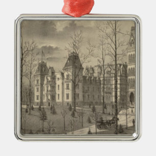 National Soldiers Home, Milwaukee County Metal Ornament