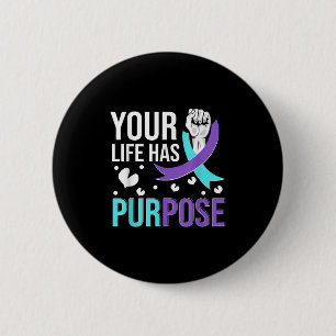 National Suicide Prevention Awareness Month Warrio 2 Inch Round Button