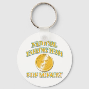 National Talking Team Gold Medallist Keychain
