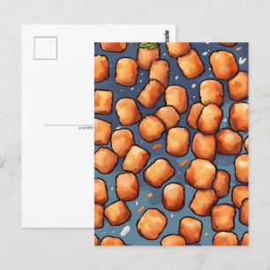National Tater Tot Day, Postcrossing Postcard