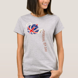 National Tea Day, Union Jack Teapot T-Shirt
