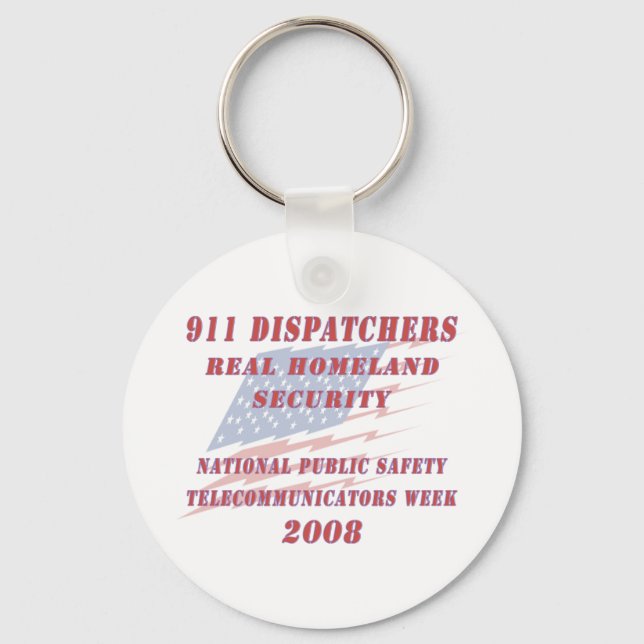National Telecommunicators Week 2008 Keychain (Front)
