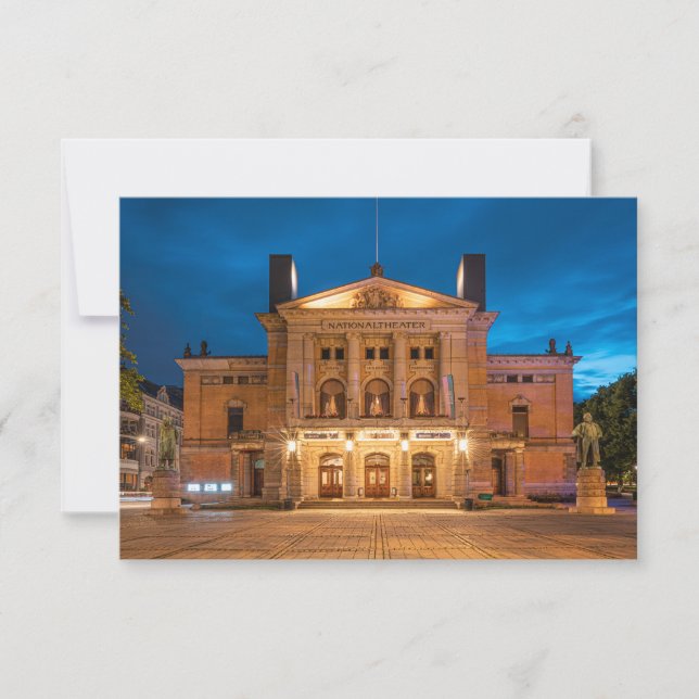 National Theatre Oslo Card (Front)