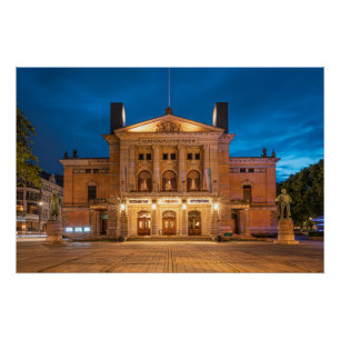 National Theatre Oslo Poster