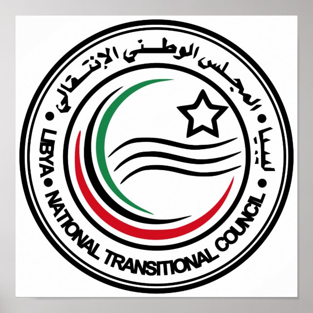 National Transitional Council of Libya Seal Poster (Front)