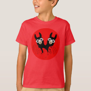 National Twin Day Llama Alpaca December 18 T-Shirt