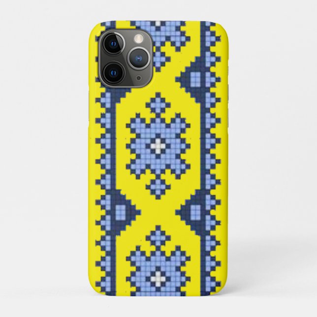 national Ukrainian embroidery ornaments kosnad Case-Mate iPhone Case (Back)