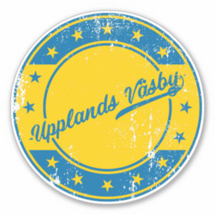 National - Upplands Väsby Sverige   Sweden Sticker