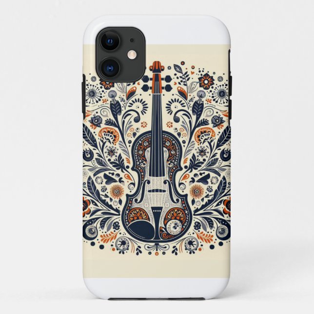 National Violin Day Harmony iPhone/iPad Case & Not (Back)