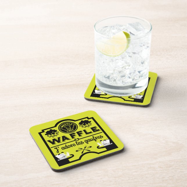 National Waffle Day Coaster (Right Side)