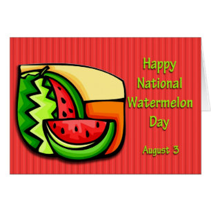 National Watermelon Day August 3