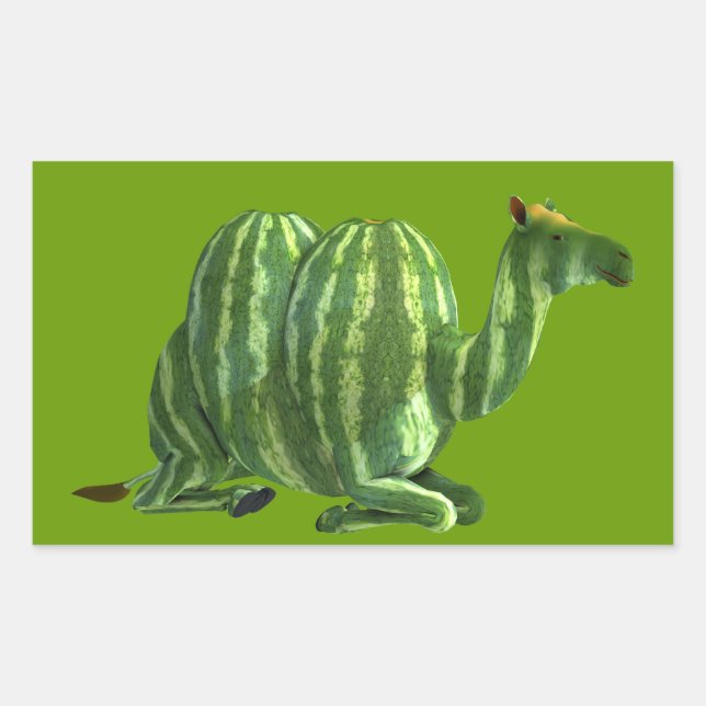 National Watermelon Day Dromedary Sticker (Front)