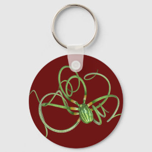 National Watermelon Day Octopus Keychain