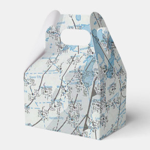National Weather Map Favor Box