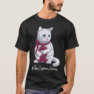 National Williams Syndrome Awareness Month Burgund T-Shirt
