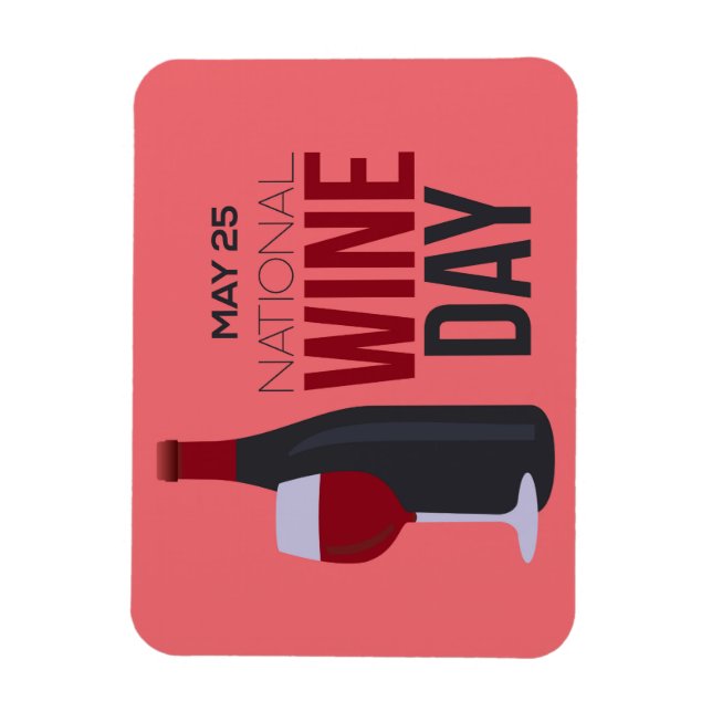 National Wine Day Magnet (Vertical)