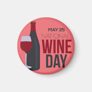 National Wine Day Magnet