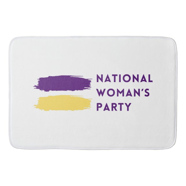 National Woman's Party Logo 1916 Bath Mat (Front)
