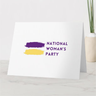 National Woman's Party Logo 1916 Card
