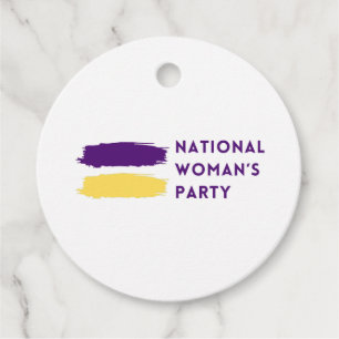 National Woman's Party Logo 1916 Favour Tags