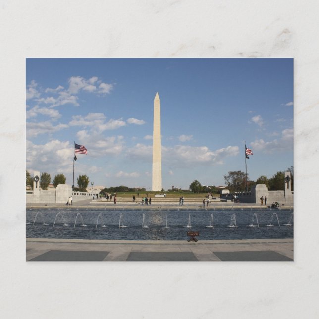 National World War II Memorial Postcard (Front)