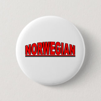 Nationalities - "Norwegian" 2 Inch Round Button