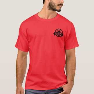 "Nations de Craftie" sur le T-shirt rouge