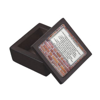 Native 10 Commandments Magnetic Wooden Gift Box