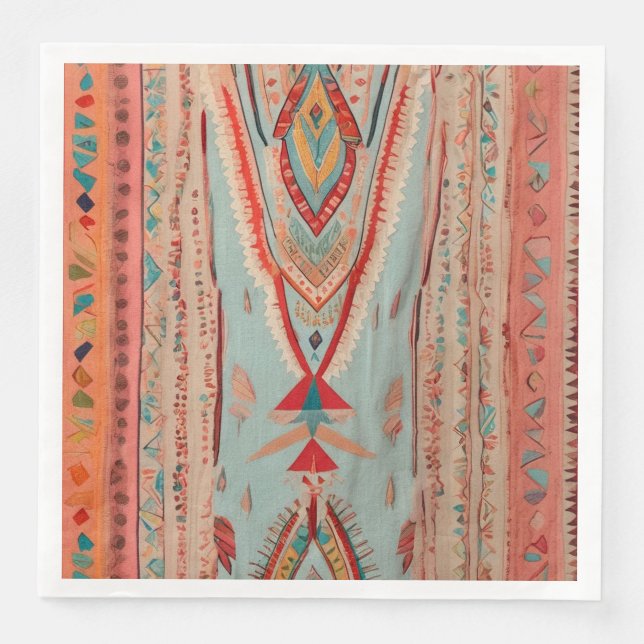 Native America Pattern Napkin (Front)