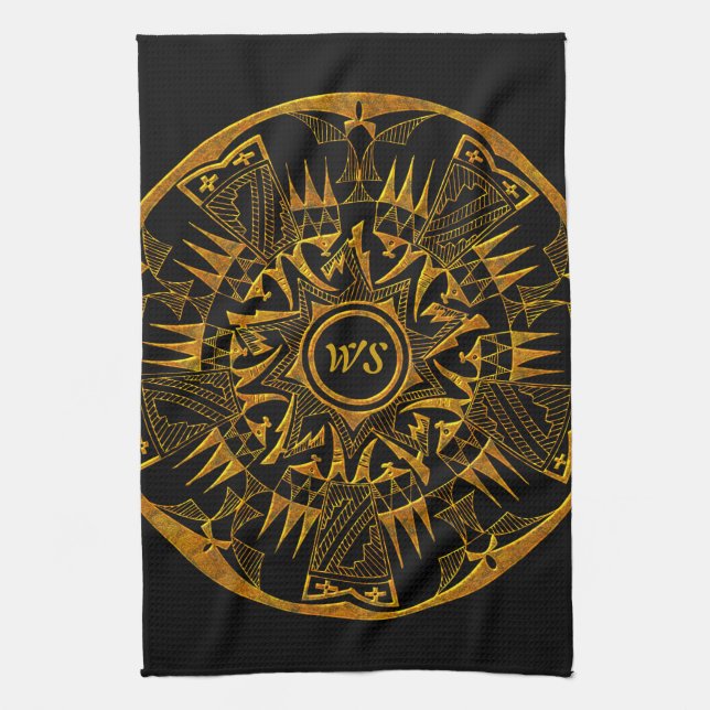 Native American 1 Kitchen Towels (Vertical)