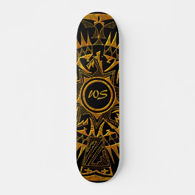 Native American 1 Skateboard (Front)