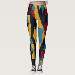 Native American Abstract Tribute 01 Leggings