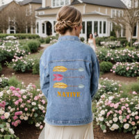 Native American Arrow Women's Denim Jacket