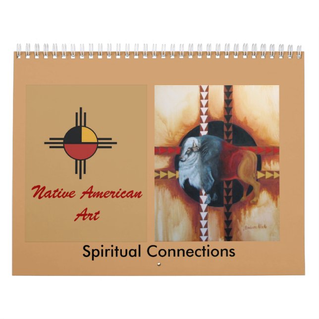 .Native American Art.. Calendar (Cover)