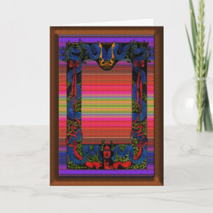 Native American Art Greeting Card