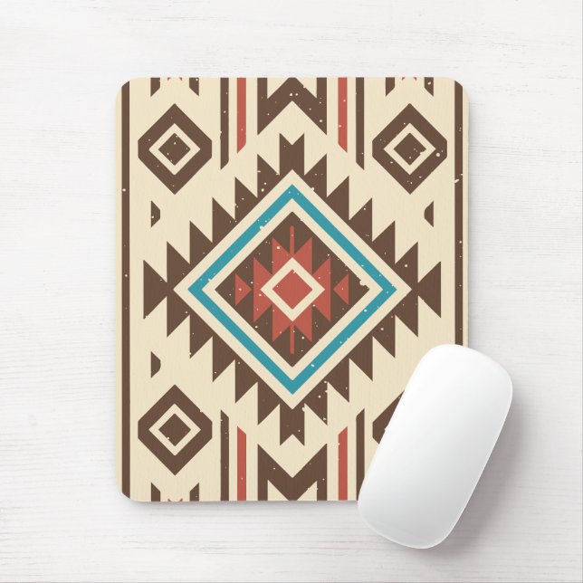 Native American Art Mouse Pad (With Mouse)