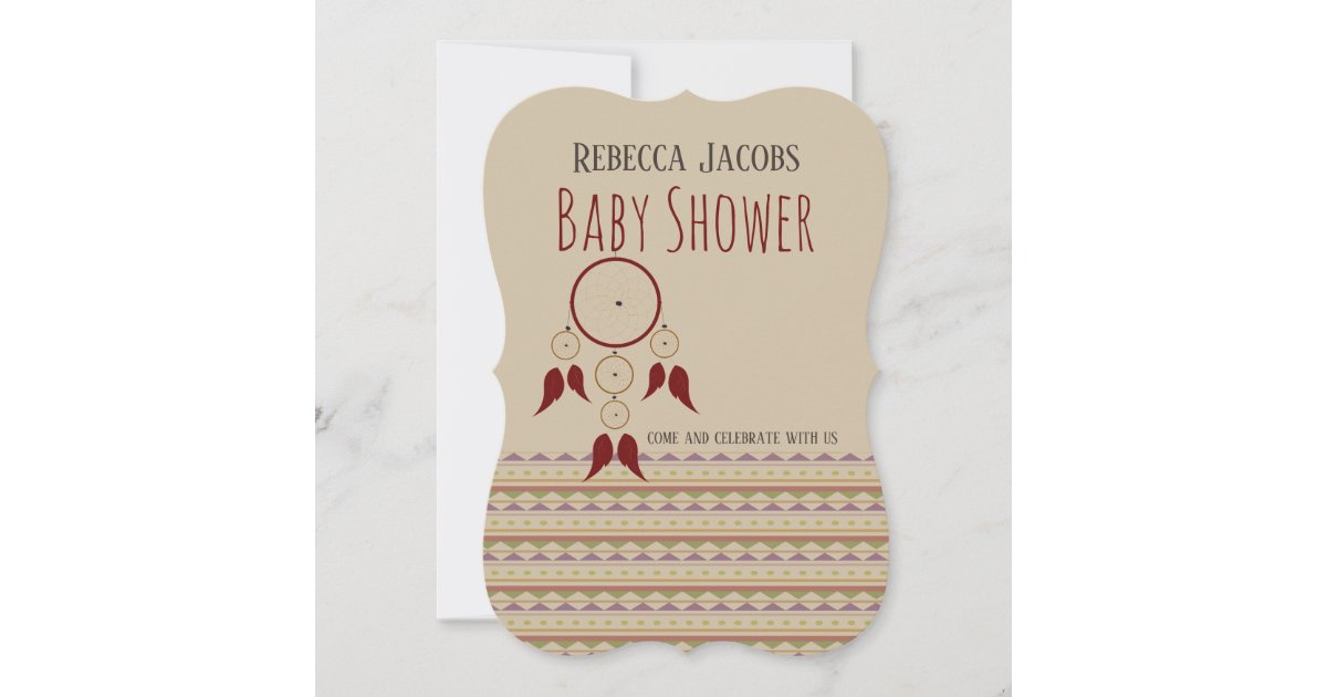 Native American Baby Shower Invitation | Zazzle