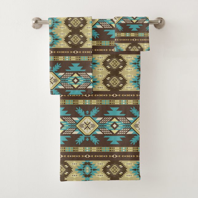 Native American Bath Towel Set (Insitu)