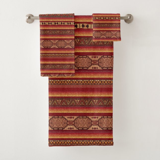 Native American Bath Towel Set (Insitu)