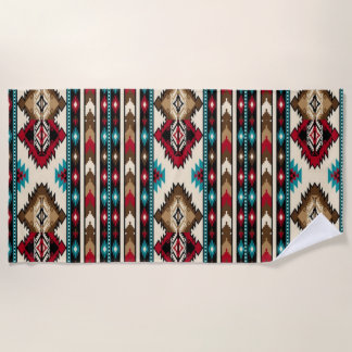 Native American Beach Towel
