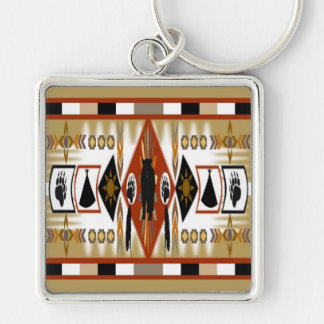 Native American Bear Clan Keychain