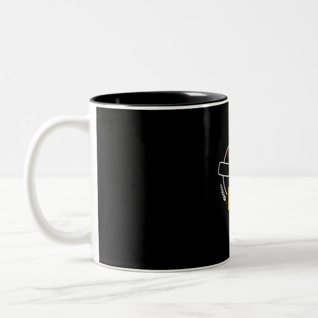 Native American Beer Two-Tone Coffee Mug (Left)